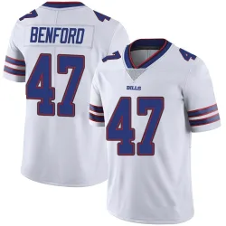 Christian Benford Buffalo Bills Limited Men's Color Rush Vapor Untouchable Jersey (White)