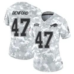 Christian Benford Buffalo Bills Limited Women's 2024 Salute to Service Jersey (Arctic Camo)