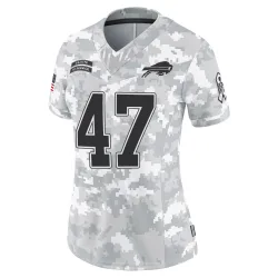 Christian Benford Buffalo Bills Limited Women's 2024 Salute to Service Jersey (Arctic Camo)