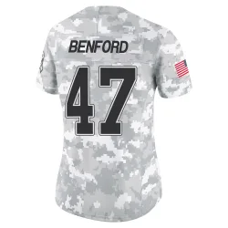 Christian Benford Buffalo Bills Limited Women's 2024 Salute to Service Jersey (Arctic Camo)