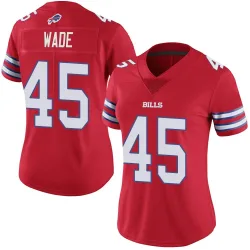 Christian Wade Buffalo Bills Limited Women's Color Rush Vapor Untouchable Jersey (Red)