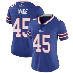 Christian Wade Buffalo Bills Limited Women's Team Color Vapor Untouchable Jersey (Royal)