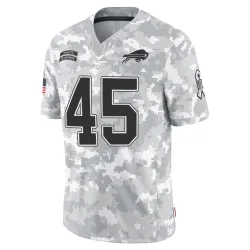 Christian Wade Buffalo Bills Limited Youth 2024 Salute to Service Jersey (Arctic Camo)