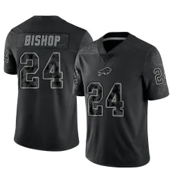 Cole Bishop Buffalo Bills Limited Men's Reflective Jersey (Black)
