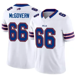 Connor McGovern Buffalo Bills Limited Men's Vapor F.U.S.E. Jersey (White)