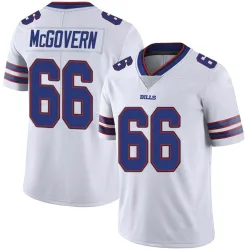 Connor McGovern Buffalo Bills Limited Youth Color Rush Vapor Untouchable Jersey (White)