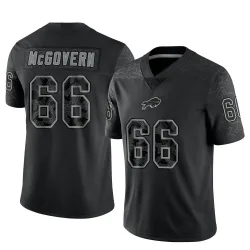 Connor McGovern Buffalo Bills Limited Youth Reflective Jersey (Black)