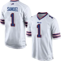 Curtis Samuel Buffalo Bills Game Men's Jersey (White)