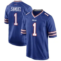 Curtis Samuel Buffalo Bills Game Men's Team Color Jersey (Royal Blue)