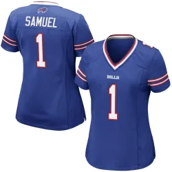 Curtis Samuel Buffalo Bills Game Women's Team Color Jersey (Royal Blue)