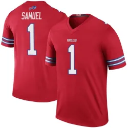 Curtis Samuel Buffalo Bills Legend Men's Color Rush Jersey (Red)