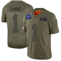 Curtis Samuel Buffalo Bills Limited Men's 2019 Salute to Service Jersey (Camo)