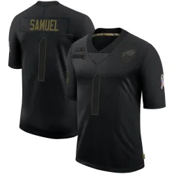 Curtis Samuel Buffalo Bills Limited Men's 2020 Salute To Service Jersey (Black)