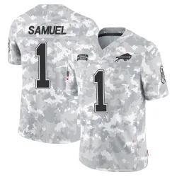 Curtis Samuel Buffalo Bills Limited Men's 2024 Salute to Service Jersey (Arctic Camo)