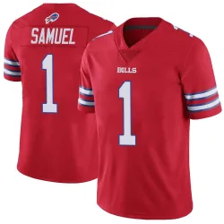 Curtis Samuel Buffalo Bills Limited Men's Color Rush Vapor Untouchable Jersey (Red)