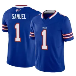 Curtis Samuel Buffalo Bills Limited Men's Vapor F.U.S.E. Jersey (Royal)