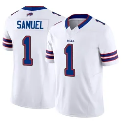 Curtis Samuel Buffalo Bills Limited Men's Vapor F.U.S.E. Jersey (White)