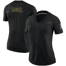 Curtis Samuel Buffalo Bills Limited Women's 2020 Salute To Service Jersey (Black)