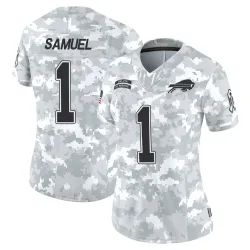 Curtis Samuel Buffalo Bills Limited Women's 2024 Salute to Service Jersey (Arctic Camo)