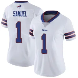 Curtis Samuel Buffalo Bills Limited Women's Color Rush Vapor Untouchable Jersey (White)