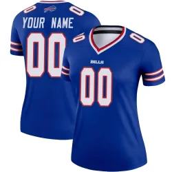 Custom Buffalo Bills Legend Women's Jersey (Royal)