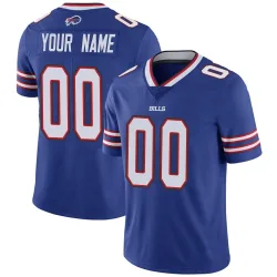 Custom Buffalo Bills Limited Men's Team Color Vapor Untouchable Jersey (Royal)