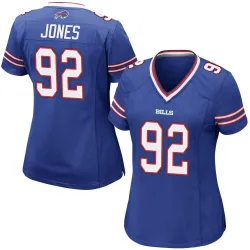 DaQuan Jones Buffalo Bills Game Women's Team Color Jersey (Royal Blue)