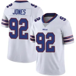 DaQuan Jones Buffalo Bills Limited Men's Color Rush Vapor Untouchable Jersey (White)