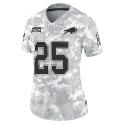 Daequan Hardy Buffalo Bills Limited Women's 2024 Salute to Service Jersey (Arctic Camo)