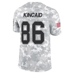 Dalton Kincaid Buffalo Bills Limited Youth 2024 Salute to Service Jersey (Arctic Camo)