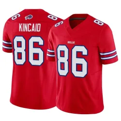 Dalton Kincaid Buffalo Bills Limited Youth Vapor F.U.S.E. Jersey (Red)