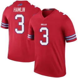 Damar Hamlin Buffalo Bills Legend Men's Color Rush Jersey (Red)