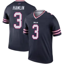 Damar Hamlin Buffalo Bills Legend Men's Inverted Jersey (Navy)