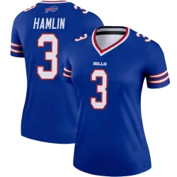 Damar Hamlin Buffalo Bills Legend Women's Jersey (Royal)