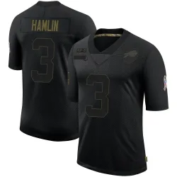 Damar Hamlin Buffalo Bills Limited Men's 2020 Salute To Service Jersey (Black)