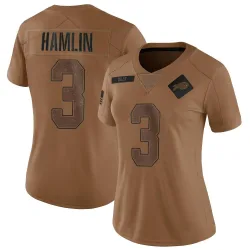 Damar Hamlin Buffalo Bills Limited Women's 2023 Salute To Service Jersey (Brown)