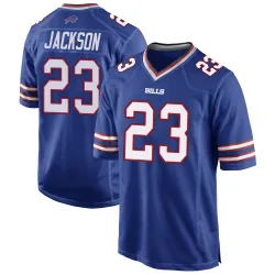 Dane Jackson Buffalo Bills Game Men's Team Color Jersey (Royal Blue)