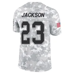 Dane Jackson Buffalo Bills Limited Youth 2024 Salute to Service Jersey (Arctic Camo)