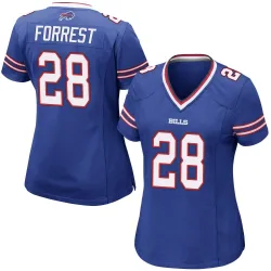 Darrick Forrest Buffalo Bills Game Women's Team Color Jersey (Royal Blue)