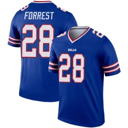 Darrick Forrest Buffalo Bills Legend Men's Jersey (Royal)