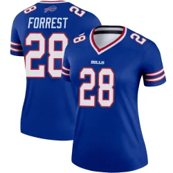 Darrick Forrest Buffalo Bills Legend Women's Jersey (Royal)