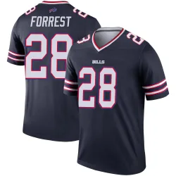 Darrick Forrest Buffalo Bills Legend Youth Inverted Jersey (Navy)
