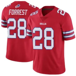 Darrick Forrest Buffalo Bills Limited Men's Color Rush Vapor Untouchable Jersey (Red)