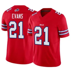 Darrynton Evans Buffalo Bills Limited Men's Vapor F.U.S.E. Jersey (Red)