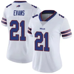 Darrynton Evans Buffalo Bills Limited Women's Color Rush Vapor Untouchable Jersey (White)