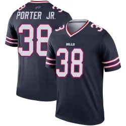Daryl Porter Jr. Buffalo Bills Legend Men's Inverted Jersey (Navy)