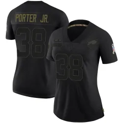 Daryl Porter Jr. Buffalo Bills Limited Women's 2020 Salute To Service Jersey (Black)
