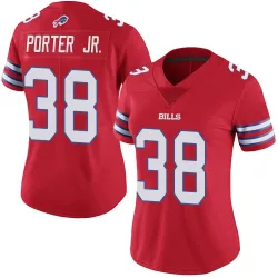 Daryl Porter Jr. Buffalo Bills Limited Women's Color Rush Vapor Untouchable Jersey (Red)