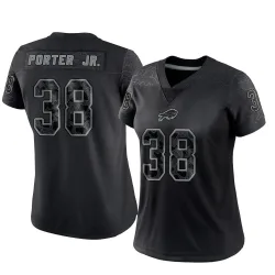 Daryl Porter Jr. Buffalo Bills Limited Women's Reflective Jersey (Black)