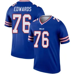 David Edwards Buffalo Bills Legend Men's Jersey (Royal)